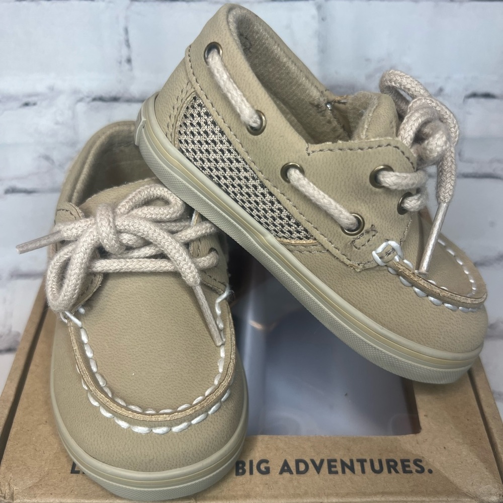 Baby Sperry Intrepid Crib Linen/Oat